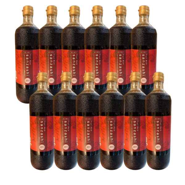 さんざし ドリンク サンザシドリンク フルーツハーブ 900ml 12本セット正規品 希釈タイプ