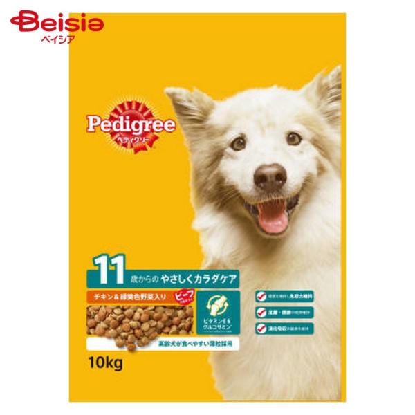 マースジャパンリミテッド ペディグリー 11歳から用 ヘルシーチキン&緑黄色野菜入り 10kg ペット