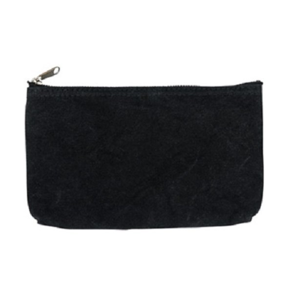 （まとめ買い）ペンケース ソフト筆入 Wanofu（和の布） 倉敷帆布 L ブラック PCW211-18-KHB [x3]