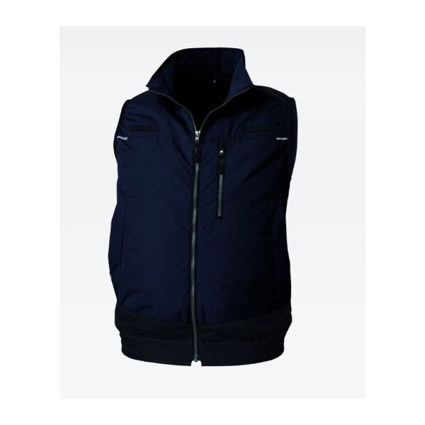 遮熱フルハーネス空調ベスト ダークブルー MKU92120N90S2