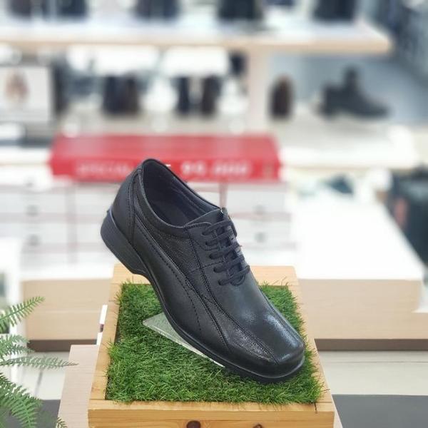 セーブゾーン04男性コンフォートセミカジュアルジッパードレスシューズ ブラック DIDSKDJ505 (S41556414)