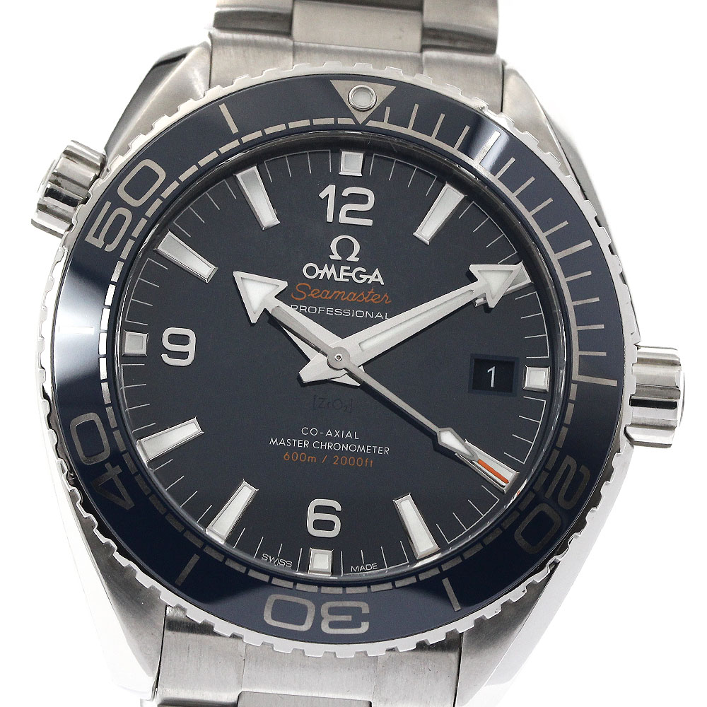 オメガ OMEGA 215.30.44.21.03.001 シーマスター600 プラネットオーシャン マスタークロノメーター 自動巻き メンズ 保証書付_886734【中古】 279,360円