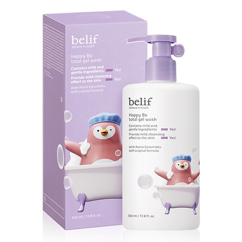 【Wid】 ハッピー・ボ・トータル・ジェル・ウォッシュ・350ml・1個・保湿・マイルド・低刺激・ベビーケア・ハーブ成分・瑞々しい・全身洗浄料