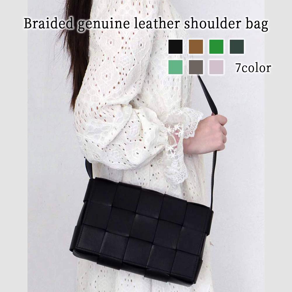 ショルダーバッグ レディース 編み込み本革ショルダーバッグ 小さめ 本革 春 レザー 軽量 冬 革 バッグ ブランド 2ウェイ 大人 秋 A4 トートバッグ 大きめ カジュアル 軽い 40代 夏 ミニ