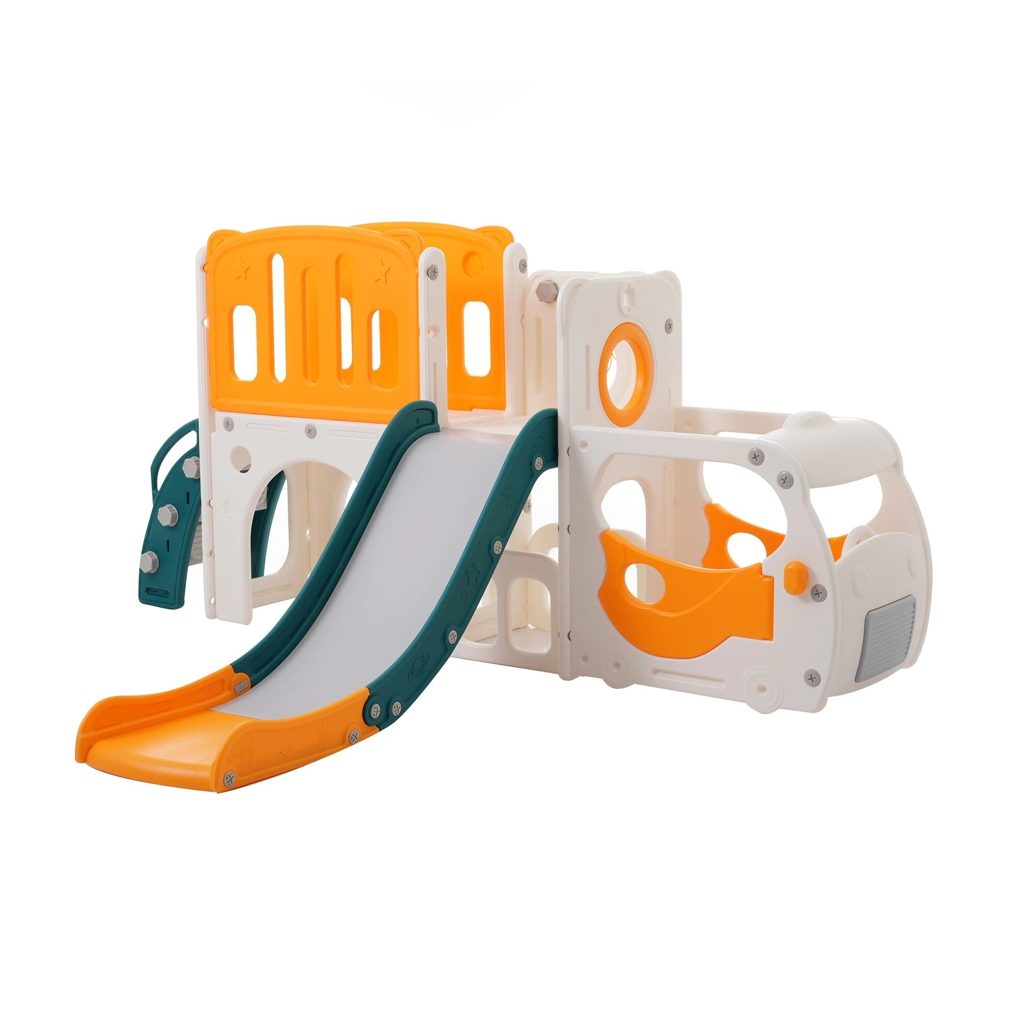 1587滑り台 すべり台 遊具 室内 バスケットボール 収納スペース付き 組立簡単 室内遊具 大型遊具 すべりだい スウィング キッズパーク バスケットゴール 屋内 家庭用 キッズ 子供 誕生日 プレ