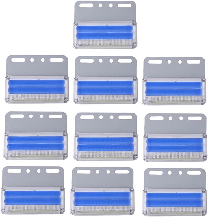 LEDライト 24V サイドマーカー マーカーランプ トラック用 10個セット COBチップ ダウンライト搭載 防水 面発光 夜間 ドレスアップ( ブルー)