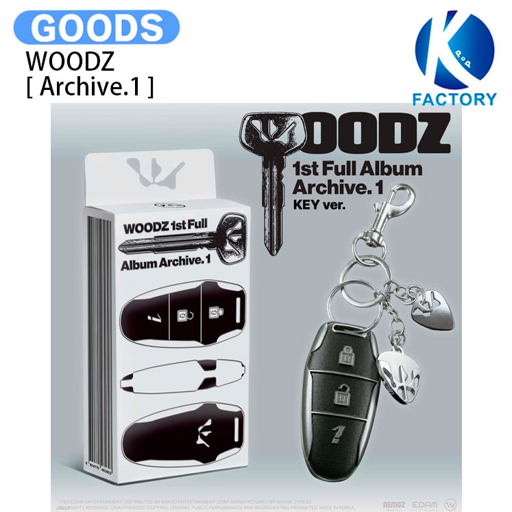 国内発送 WOODZ Key Ver. [ Archive.1 ] 1st Full Album / ウッズ / 1次予約