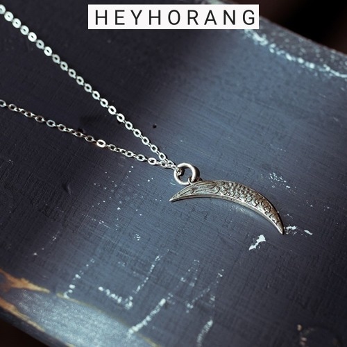 HEYHORANG公式 925silver ルナ ネックレス BTS 防弾少年団 ジミン 韓国アイドル着用