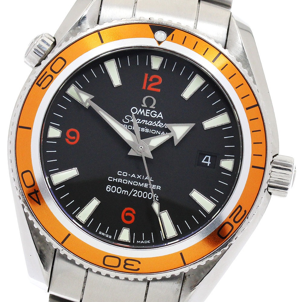 オメガ OMEGA 2209.50 シーマスター600 プラネットオーシャン デイト 自動巻き メンズ _888060【中古】