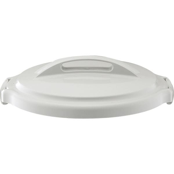 (10セット) ダストボックス/ゴミ箱 (フタのみ単品) 35N・45N用蓋 ライトグレー 丸型 『ベルク』 (家庭用品 掃除用品 業務用)