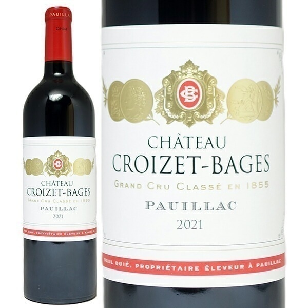 2021 シャトー クロワゼ バージュ 750ml ポイヤック第５級 フランス 赤ワイン コク辛口 ワイン ^ABBA0121^