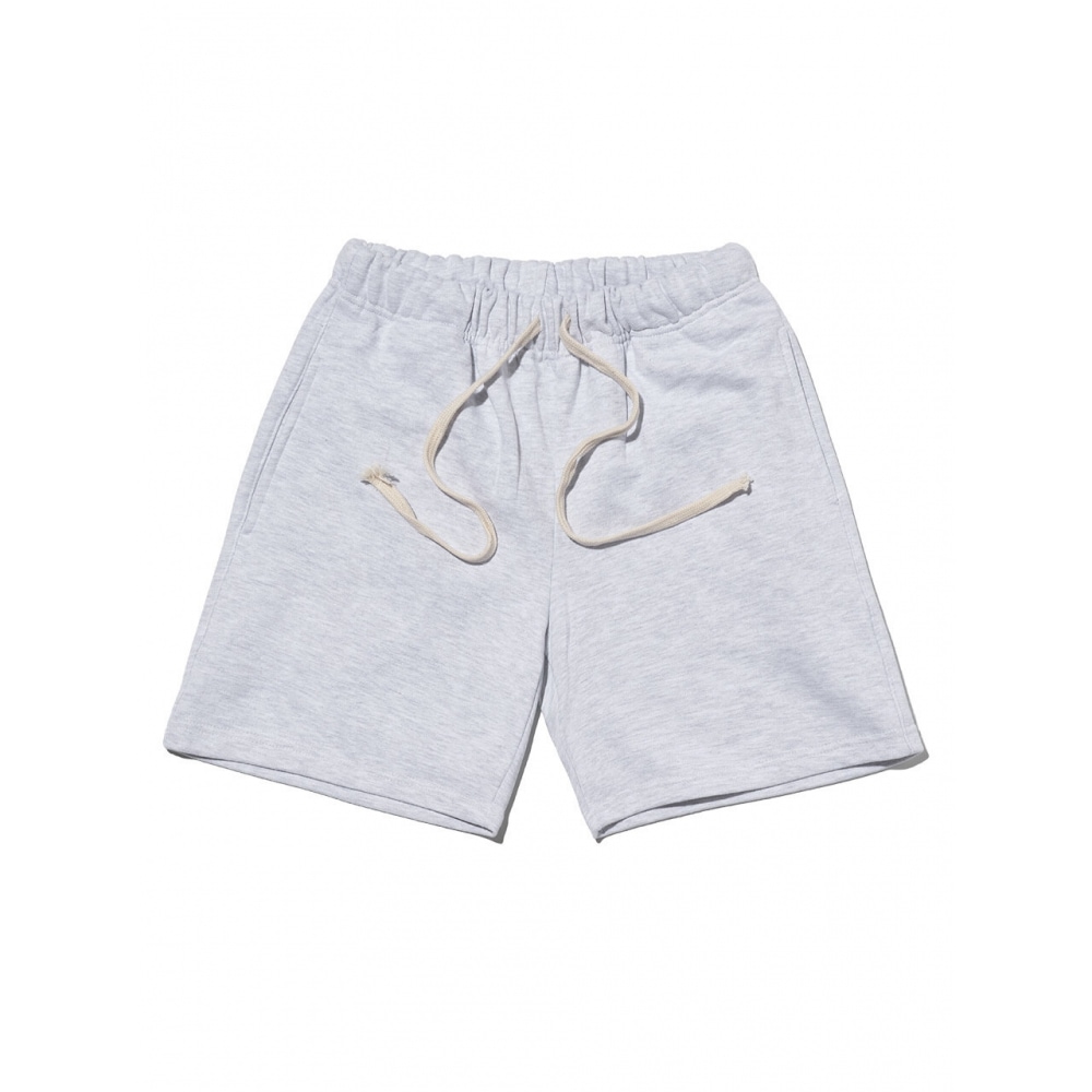 PAPERBOYシグネチャーヘビーハーフパンツホワイトメランジ 7,498円