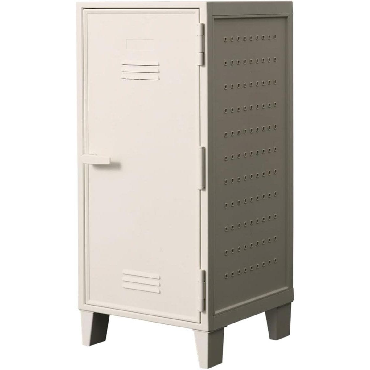 【2F】 【在庫有・即納】 天馬 tenma VAZZO ペグキャビネット ホワイト 白 (約)幅35.5×奥行35.5×高さ76.5cm 収納ケース 子供部屋 おもちゃ ロッカー【