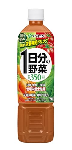 伊藤園 1日分の野菜 740g×15本 エコボトル 4,425円
