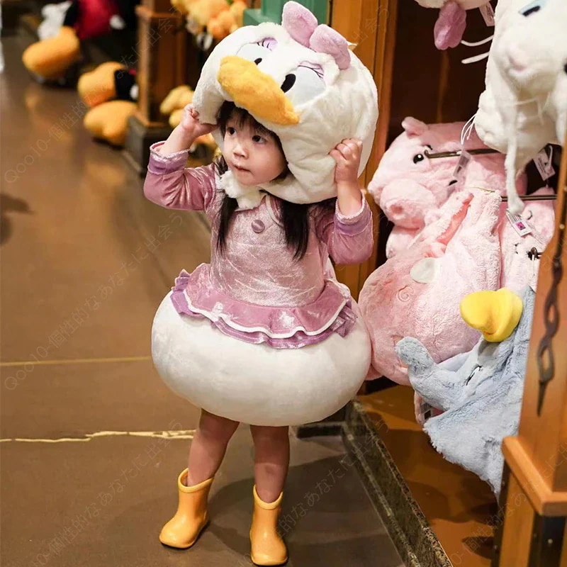 【本日限定】【急速出荷】ディズニー ドナルドダック 風 コスプレ衣装 なりきり着ぐるみ キッズ 子供服 コスチューム イベント クリスマス ハロウィン 仮装 模倣されたが追い越されたことはない
