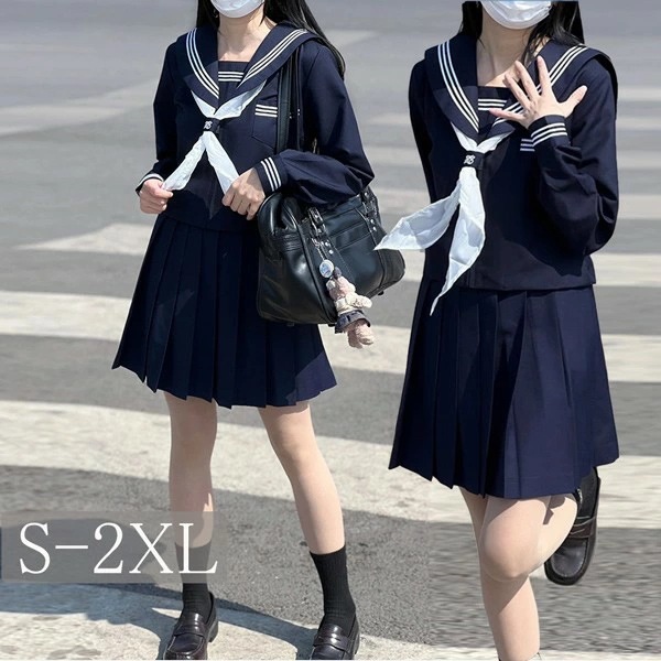 自信作セーラー服 卒業式 女の子 制服 学生制服 長袖 女子高生スカート 制服コスプレ レディース 高校生 お受験 発表会 入学 通学 ジュニア dr010zuzum6