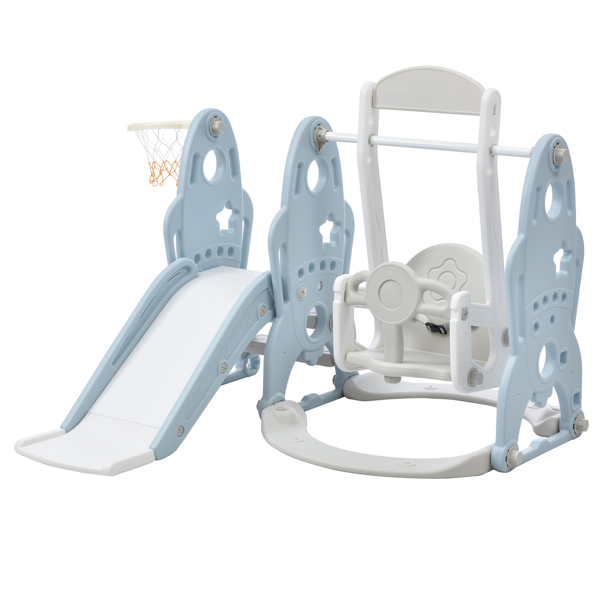 【国内発送*修理保証】滑り台 すべり台ブランコ 遊具 すべりだい スライダー 室内 室外 大型遊具 スウィング キッズ キッズパーク 子供 バスケットゴール 子供 誕生日プレゼント クリスマス-352