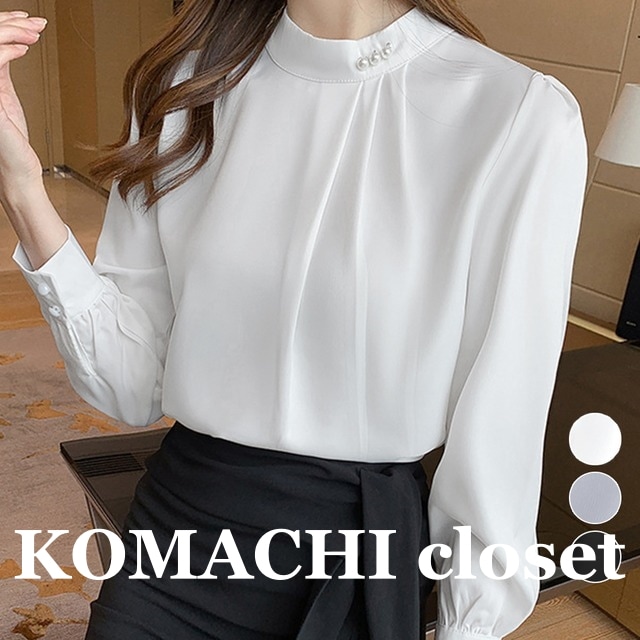 【即納】ブラウスフォーマル レディース 長袖上品 フェミニン シャツブラウス きれいめ タックトップス オフィスカジュアル 大人女性 おしゃれ 結婚式 ビジネスブラウス白 オフィス ブラウス