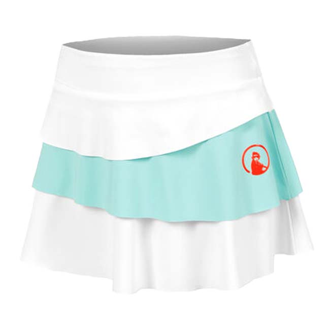 QUIET PLEASE(クワイエットプリーズ) 2025 FS ジュニア(ガールズ) ワイルドフラウンス ゲームスコート QP80018-711WV×WH