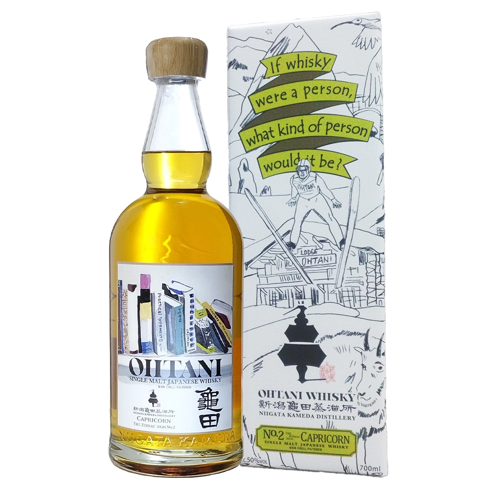【正規品 箱入り】OHTANIウイスキー Zodiac Sign Series 第2弾 Capricorn(カプリコーン) 新潟亀田蒸溜所 700ml 50%OHTANI WHISKY Cap