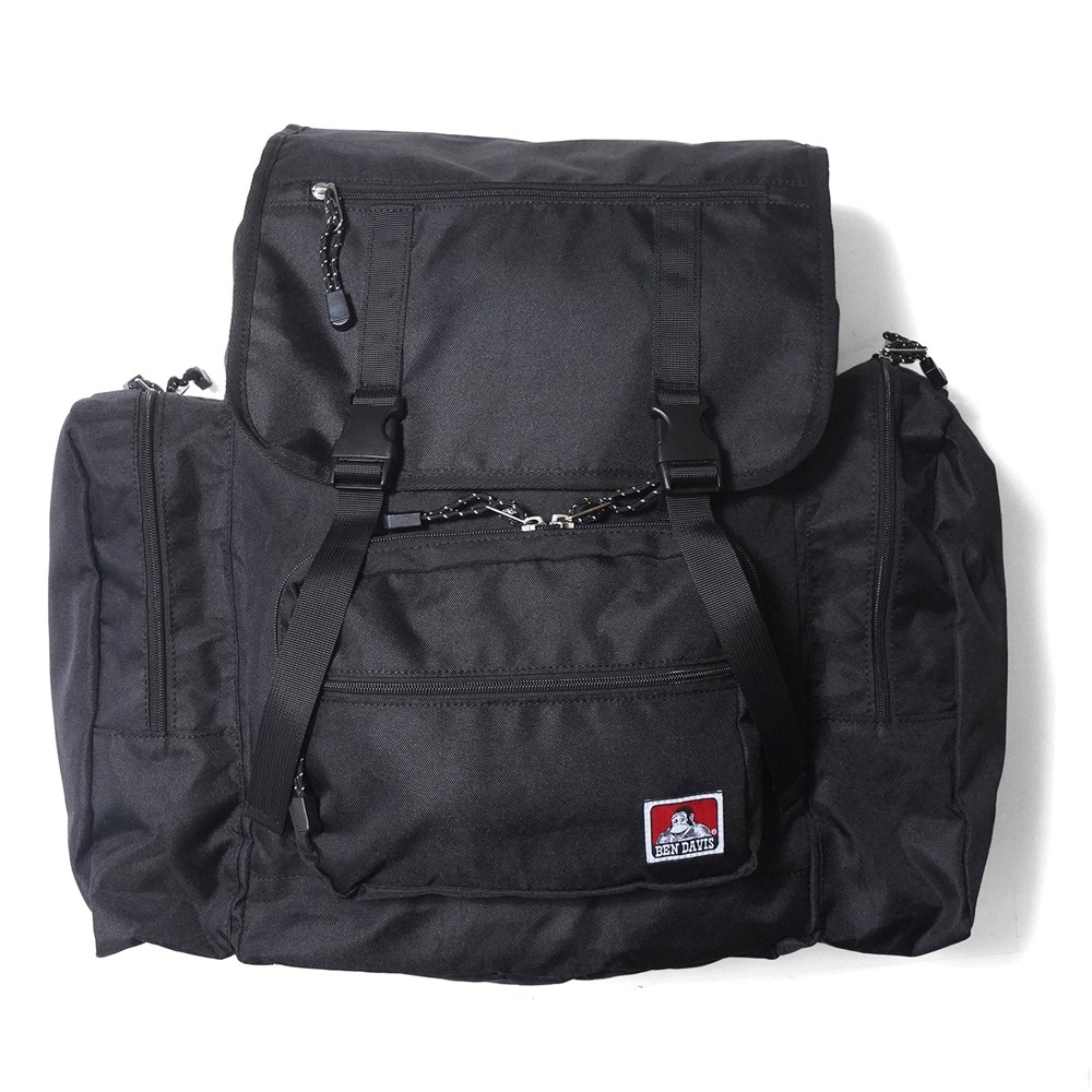 リュック リュッサック 大容量 大型 拡張型 48-65L 黒 レディース メンズ 小学生 中学生 高校生 バックパック ラージデイパック BDW-8415