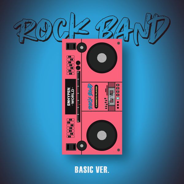 3コでお得 (ROCK BAND BASIC ver.) ENHYPEN WORLD Coupon Card Collection エンハイフン 公式グッズ