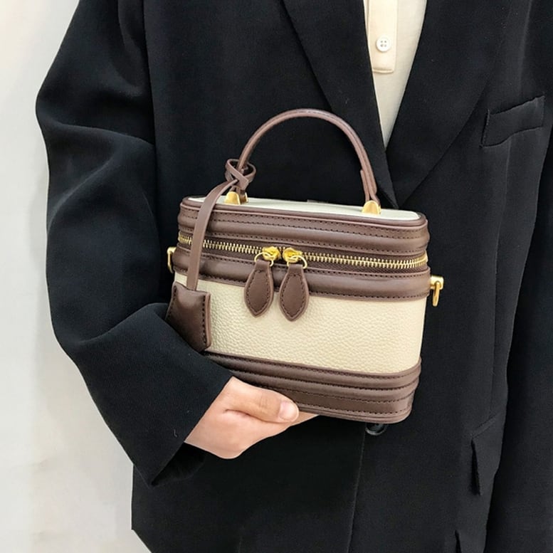 4color レディース バニティ2wayショルダー バニティバッグ ハンドバッグ