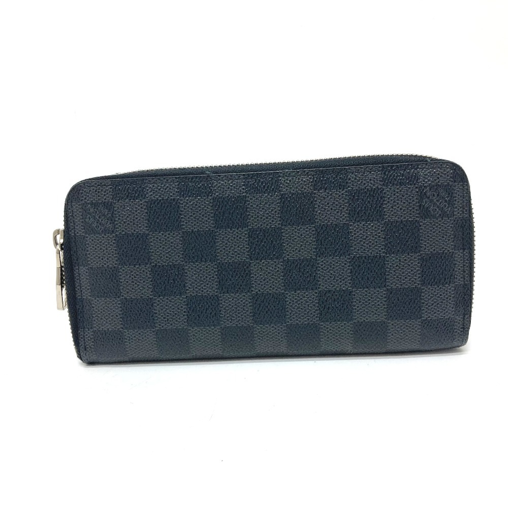 長財布 N63095 ジッピーウォレット・ヴェルティカル 長財布 財布 ウォレット ダミエグラフィットキャンバス ブラック