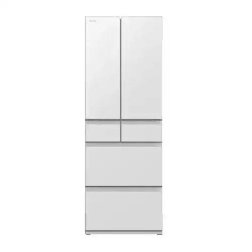 【無料長期保証】日立 冷蔵庫 540L 観音開き 6ドア 幅65cm 真空氷温ルーム らくうま高鮮度 R-HZC54Y ホワイト系