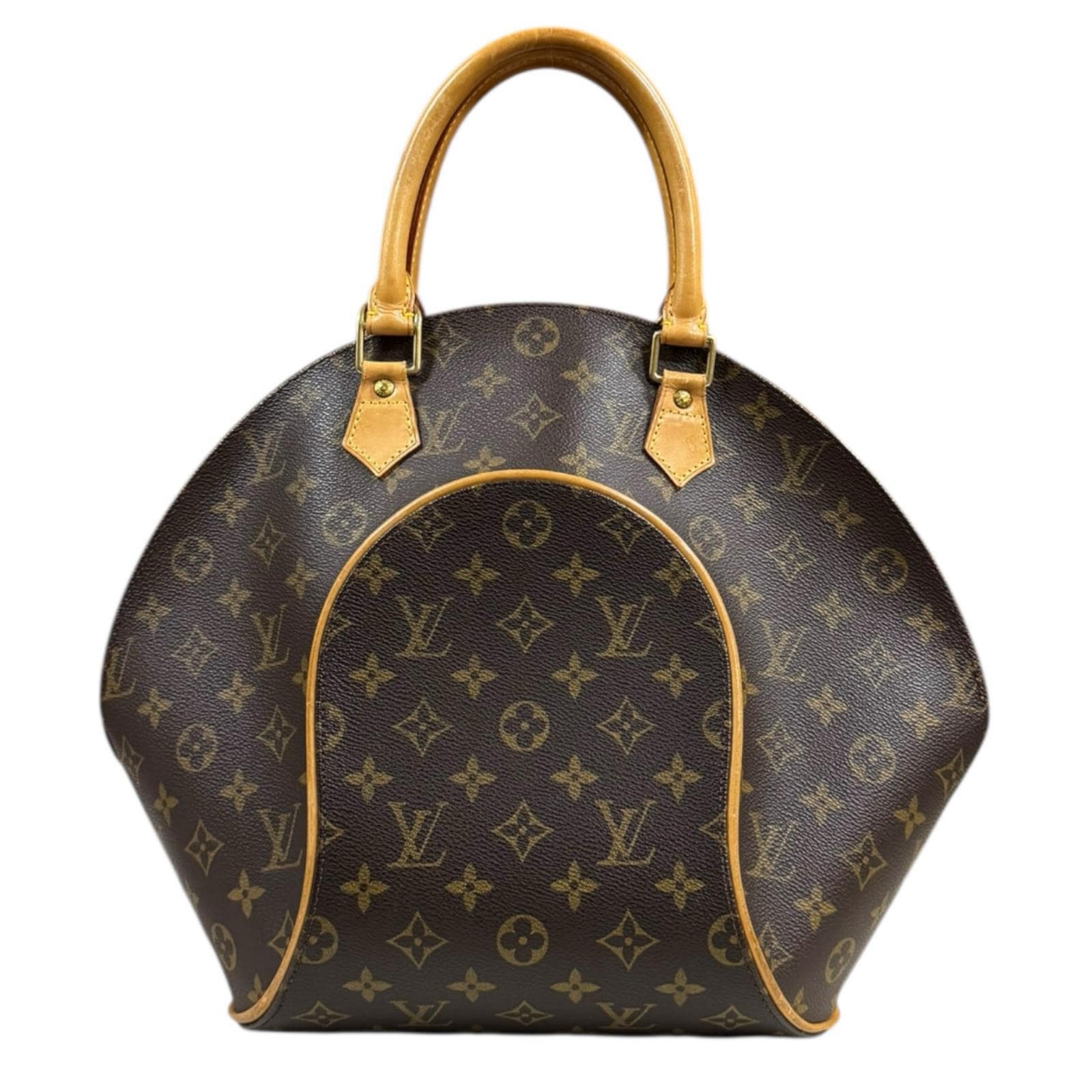 ルイヴィトン エリプスMM モノグラム ハンドバッグ モノグラムキャンバス M51126 ブラウン LOUIS VUITTON 中古
