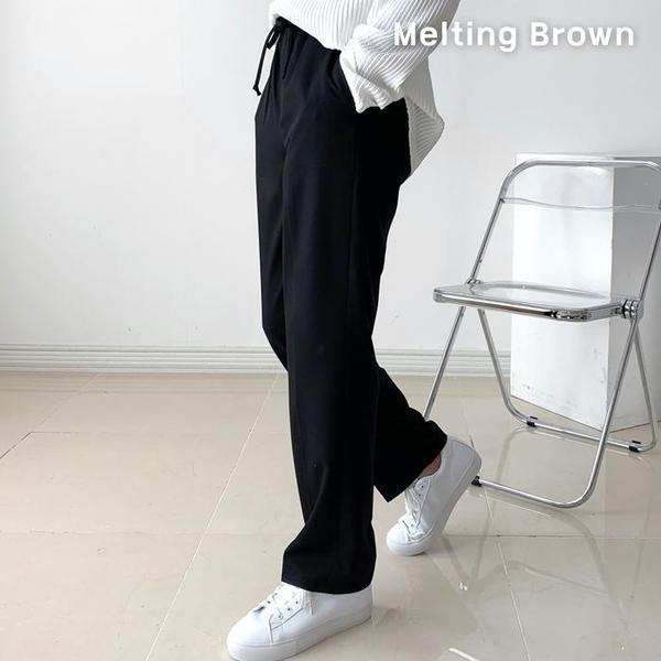 男性バンディングスラックス 男性ワイドパンツ bl11