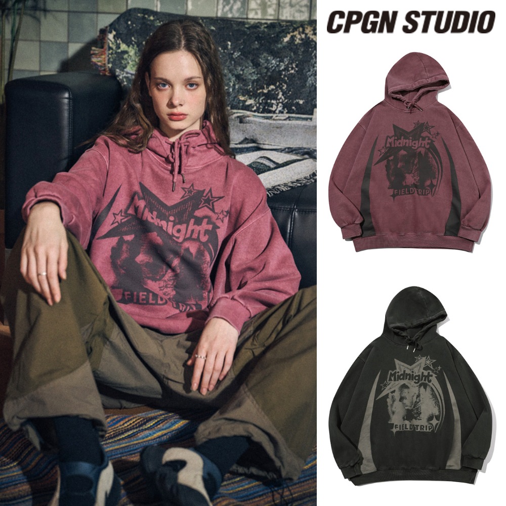 【CPGN STUDIO】 Midnight Pigment Hoodie