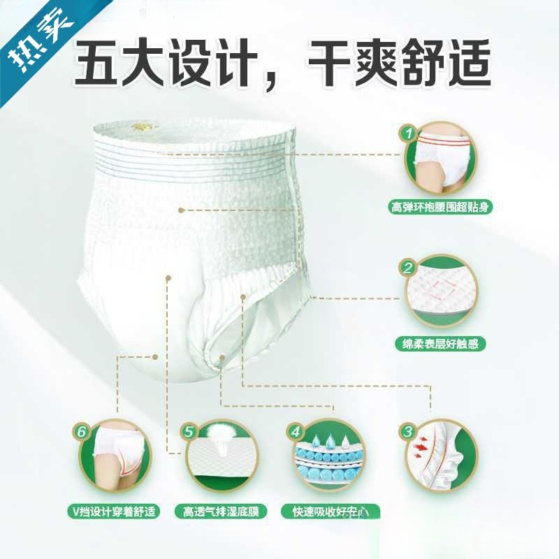 コンフルイ 大人用プルアップパンツ パンツタイプ 大人用おむつ 高齢者用おむつ ウエストゴム