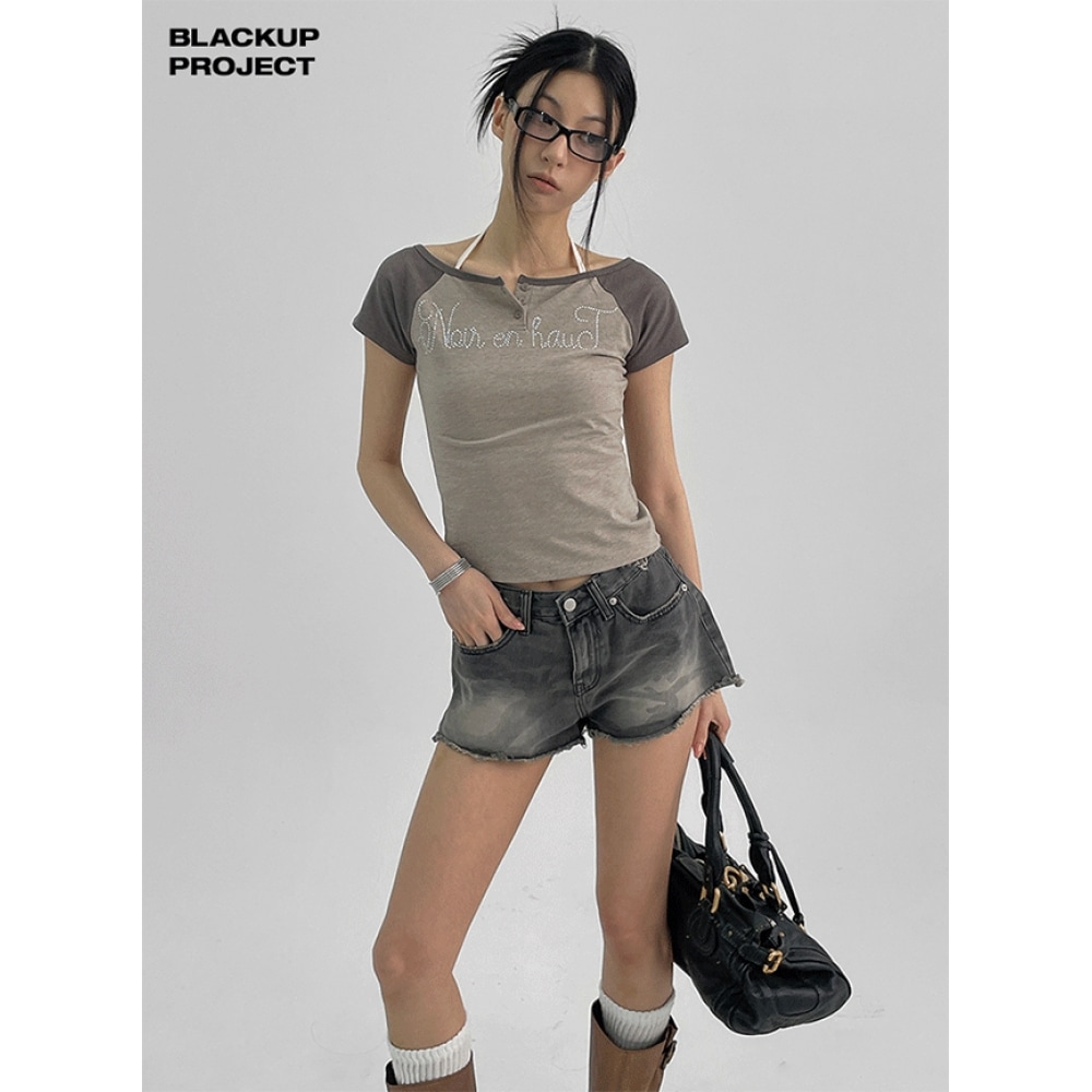 ブラックアップ [MADE] トリビ ホットピース ナグラン 半袖Tシャツ