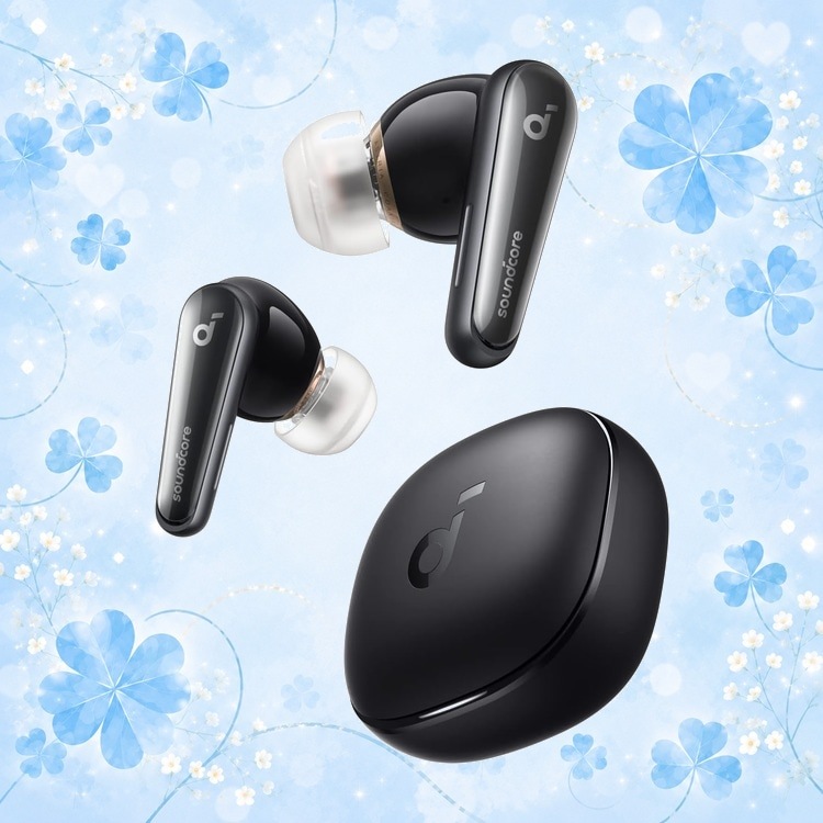 Anker Soundcore Liberty 4Bluetooth 5.3完全ワイヤレスイヤホンウルトラノイズキャンセリング 2.0 3Dオーディオ ワイヤレス充電マルチポイント接続外音取り込み 最