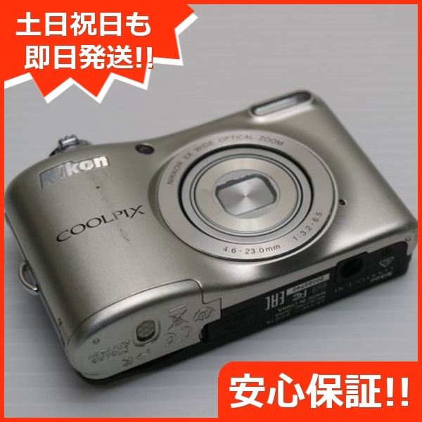 美品 COOLPIX L30 シルバー デジカメ ニコン 198