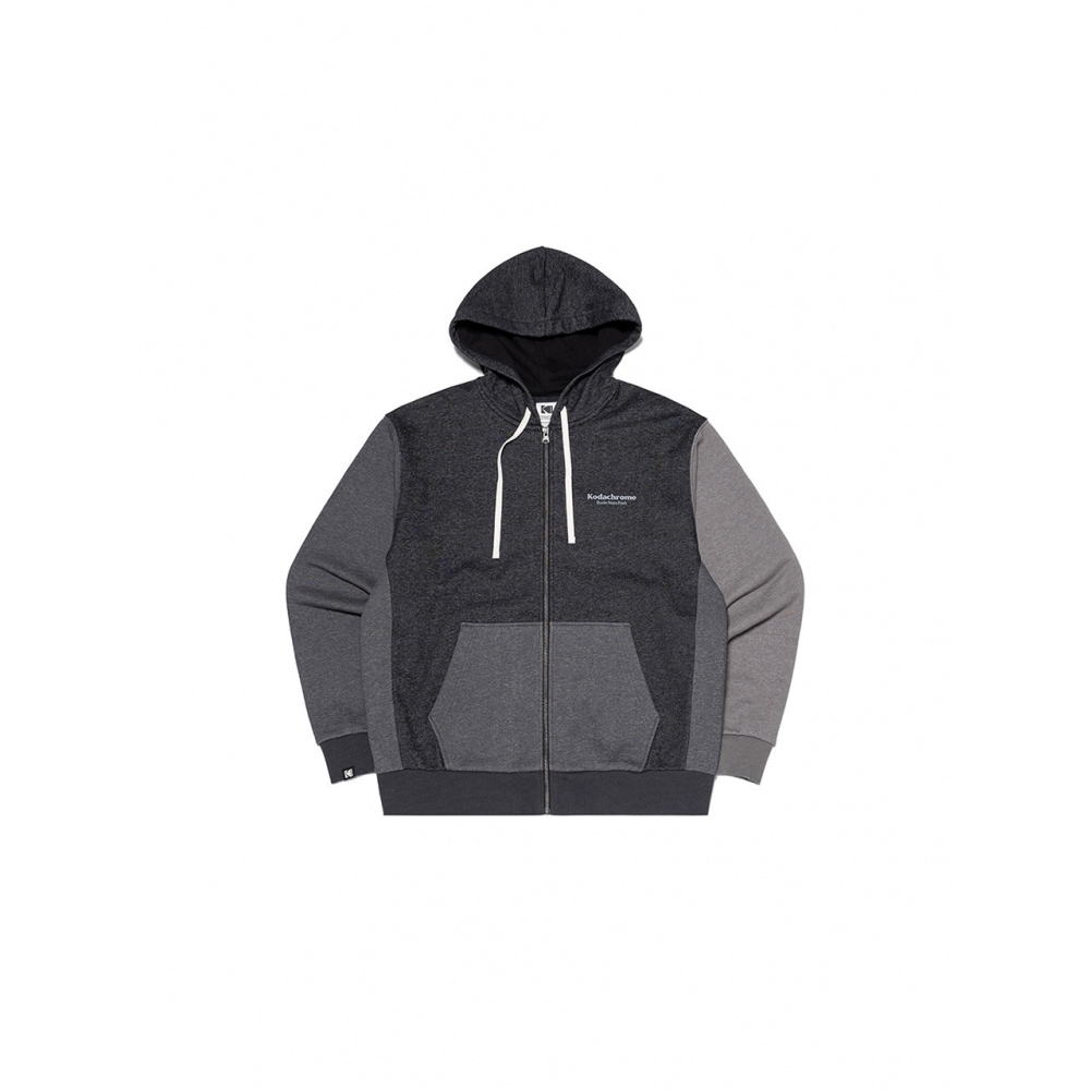 KODAK Apparel トリップカラーブロックフード集業 CHARCOAL