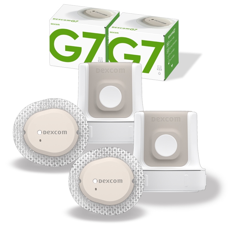 Dexcom（デクスコム） G7 CGMシステムセンサー パッチ　2個セット STP-GT-016 アプリケーターセット　　持続血糖測定器　血糖値　血糖スパイク管理
