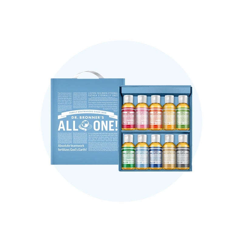 [Dr.Bronner s]カスティーリャソープセット60ml x 10ea