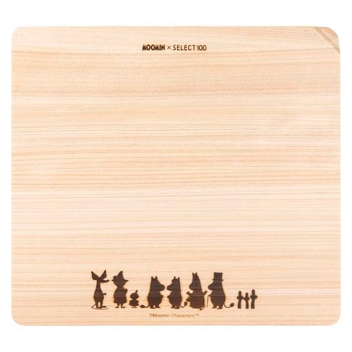 貝印 KAI カッティングボード まな板 230×210mm 日本製 食洗機対応 日本製 お手入れ簡単 ムーミン×SELECT100 AP5124