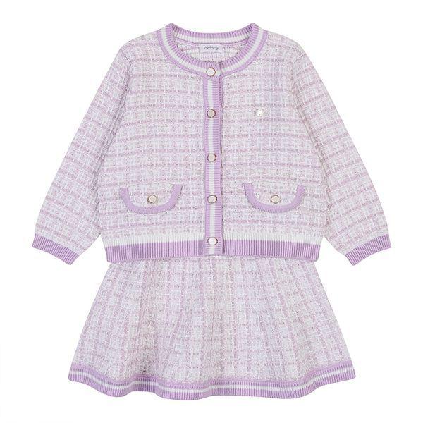 メイトウィードニット上下 PURPLE 01S13305263_P413055007