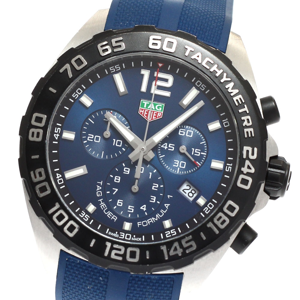 タグホイヤー TAG HEUER CAZ101AV フォーミュラ1 クロノグラフ クォーツ メンズ 箱・保証書付き_917154【中古】