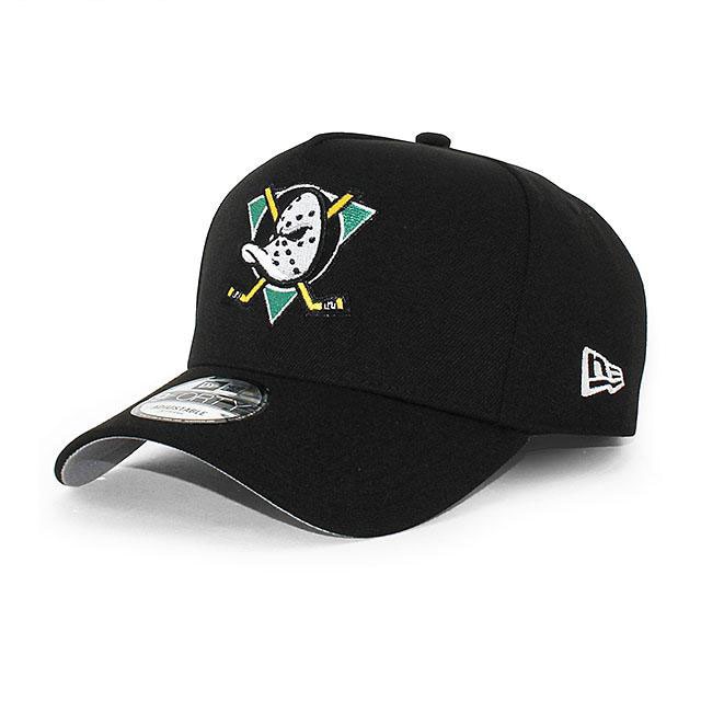スナップバックキャップ 帽子 9forty メンズ レディース NHL アナハイム ダックス フリーサイズ