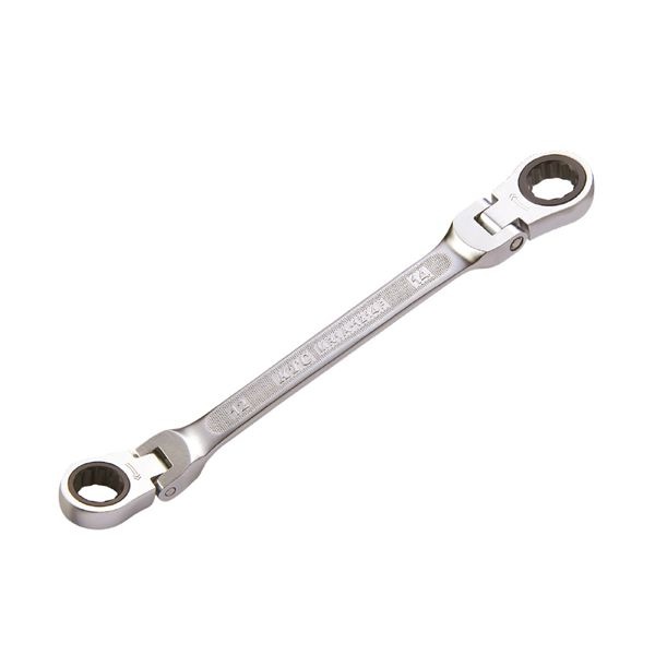 KTC 京都機械工具 ラチェットメガネレンチ 13X17mm 両頭首振りタイプ MR1A-1317F レンチ 工具 ツール DIY 作業工具