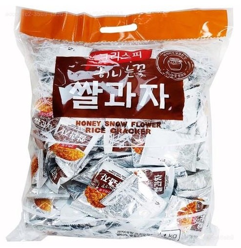 【保存版】 クリスピーハニースノーフラワーライス菓子 1KG 韓国スイーツ