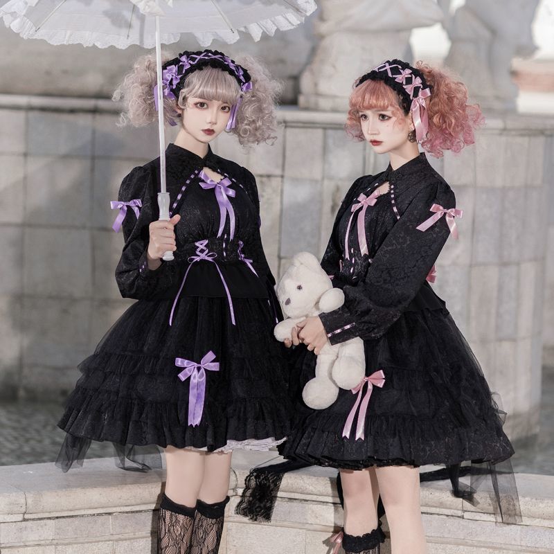 新作長袖ワンピース ロリータ セクシーかわいいコスプレハロウィン衣装 成人式女性ミ制服 パーティードレスJkセット ふわふわ プリンセスドレスロールプレイングロリ ータロリータクラ風お嬢様