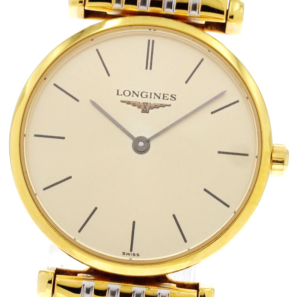 ロンジン LONGINES L4.209.2 グランドクラシック クォーツ レディース _883239【中古】