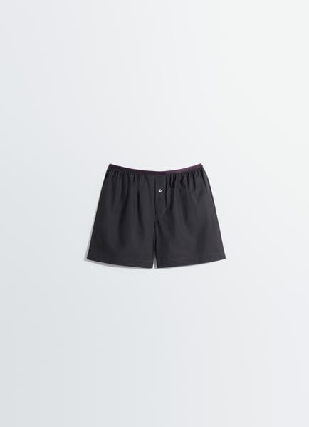LEMAIRE Women Shorts & Burmudas PA1270LF1500 BK998 SQUID INK