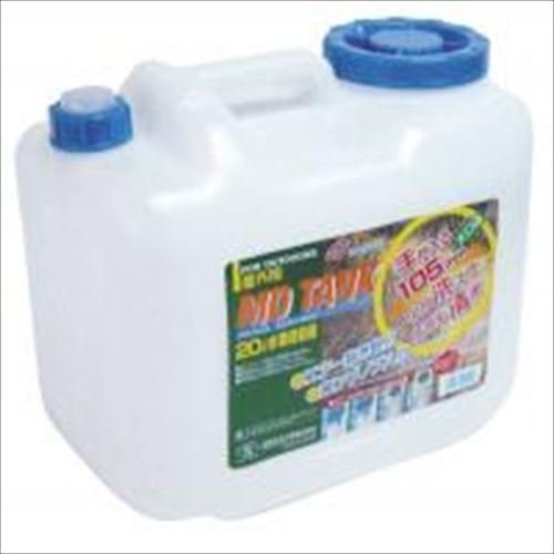 日本製 Japan 北陸土井工業 水缶 MDタンク20L ノズル付 [まとめ買い24個セット]