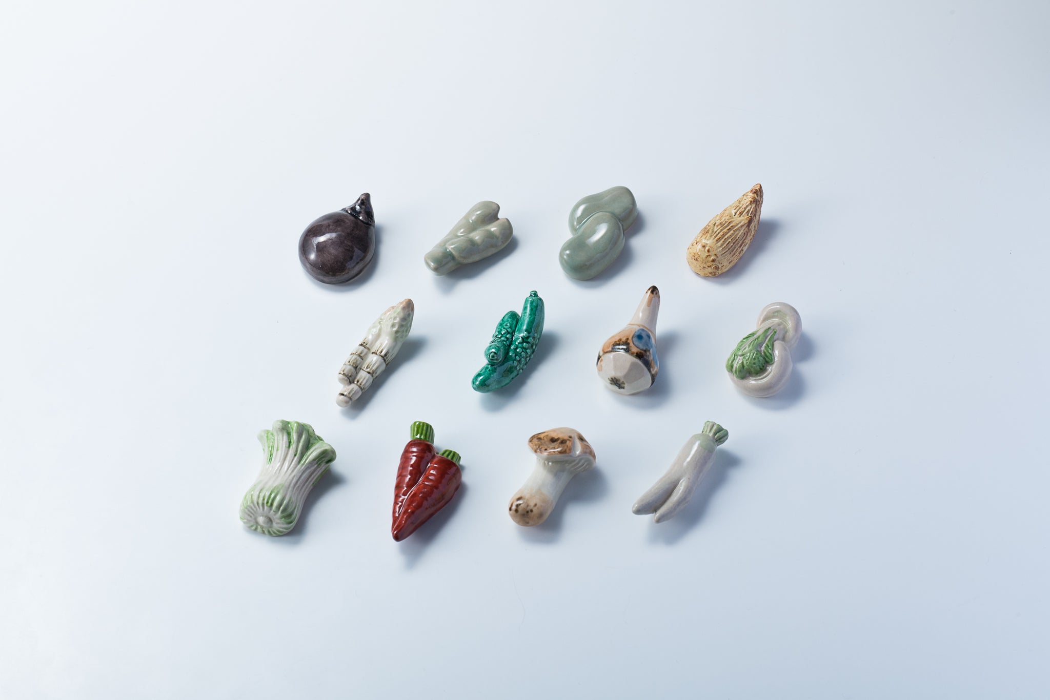 【4点セット組合せ自由】箸置き 箸おき 京野菜 京焼 清水焼 和食器 プレゼント ギフト 結婚祝い 日本製 【組み合わせ内容を必ず弊店へご連絡下さい連絡ない場合は店舗にお任せと致します】